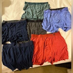 Lululemon boxer brief bundle 6 pair medium